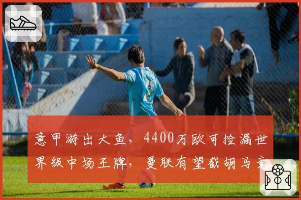 意甲游出大鱼,4400万欧可捡漏世界级中场王牌,曼联有望截胡马竞